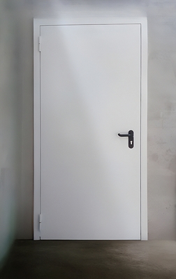 Белая огнезащитная дверь