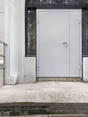 Полуторная глухая дверь Полуторная глухая дверь