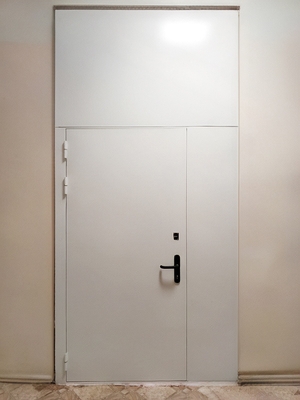 Дверь со вставками