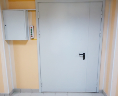 Дверь в шахту лифта Дверь в шахту лифта