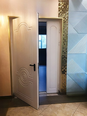 Дверь ei-60 с МДФ плитами