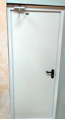 Дверь с белым окрасом