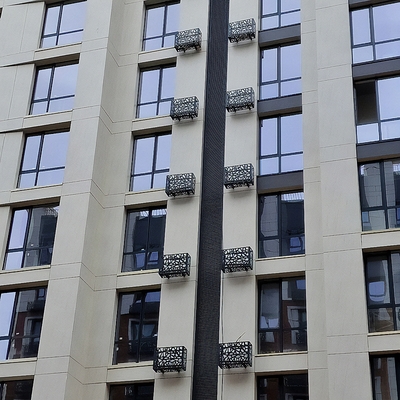 Фото коробов после монтажа