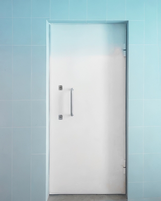 Дверь с ручкой-скобой