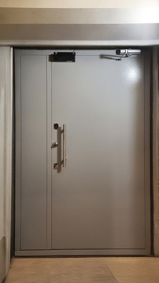 Дверь с электромагнитным замком