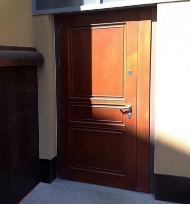 Уличная огнестойкая дверь МДФ Уличная огнестойкая дверь МДФ