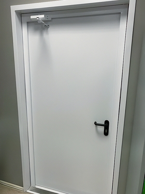 Белая дверь EI 60