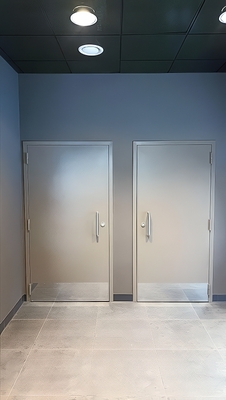 Двери с отбойником