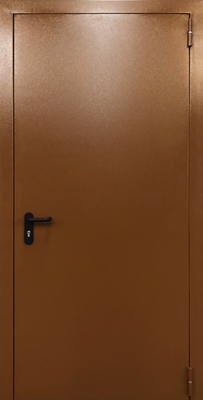 Однопольная глухая противопожарная дверь ДСВ ei-60