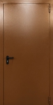 Однопольная глухая противопожарная дверь ДСВ ei-60