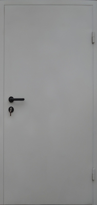 Однопольная противопожарная дверь ДПМ ei-60 из оцинкованной стали Однопольная противопожарная дверь ДПМ ei-60 из оцинкованной стали