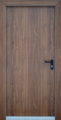 Однопольная противопожарная дверь ДСВ ei-60 с отделкой МДФ