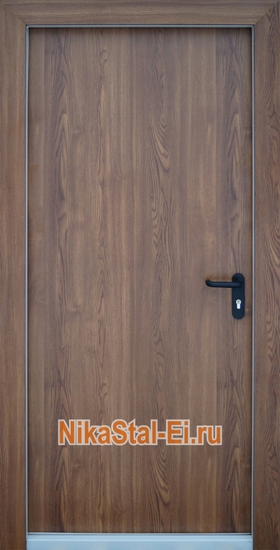 Однопольная противопожарная дверь ДСВ ei-60 с отделкой МДФ