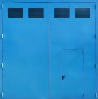 Противопожарные ворота ei-60 со стеклом Противопожарные ворота ei-60 со стеклом