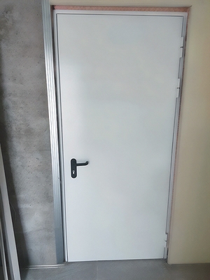 Серая однопольная дверь Серая однопольная дверь