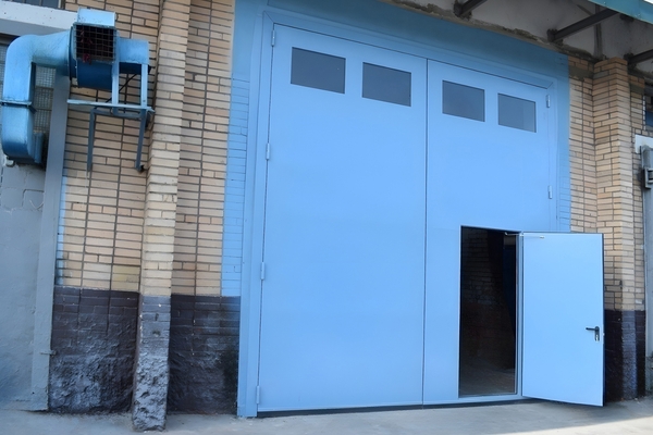 Установленные ворота Установленные ворота